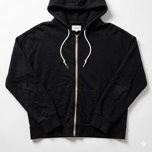 MATE The Label Black Full Zip Sweatshirt